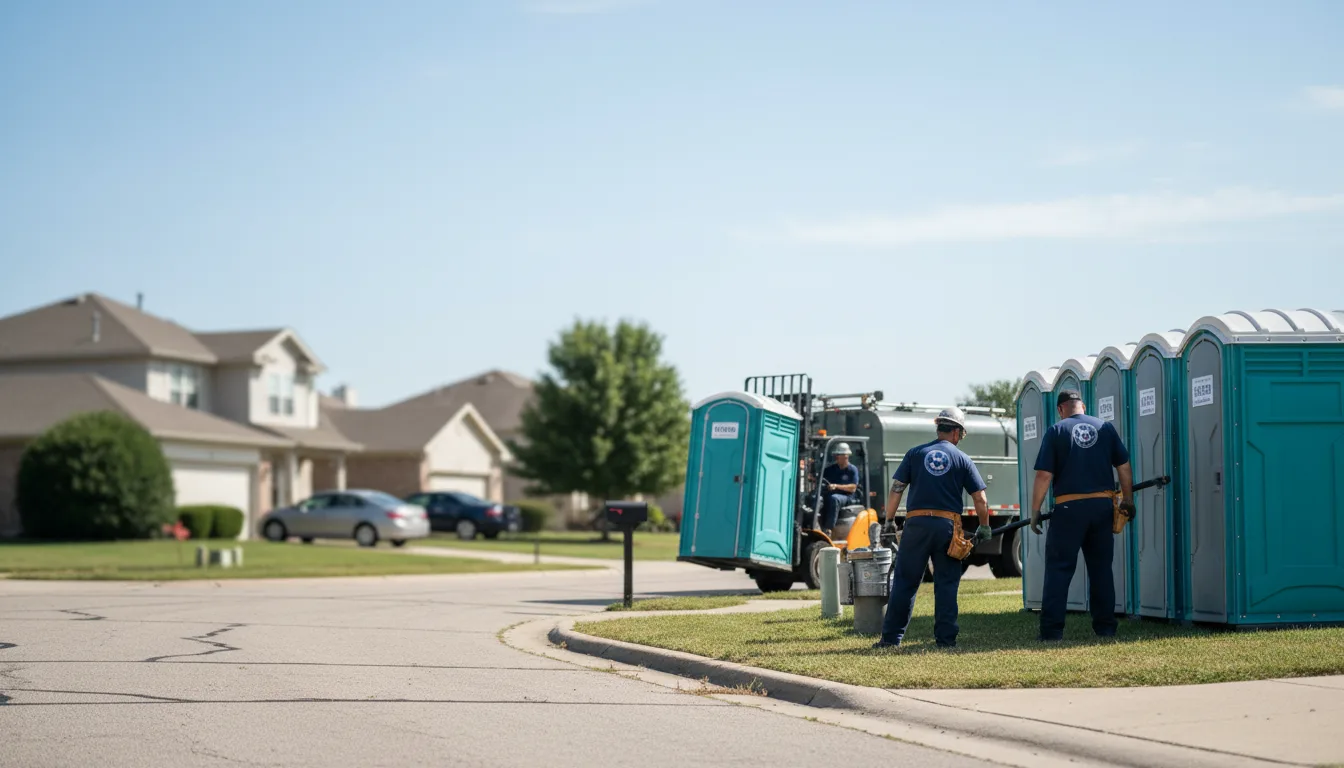 Porta Potty Rental in Patterson, IL near me